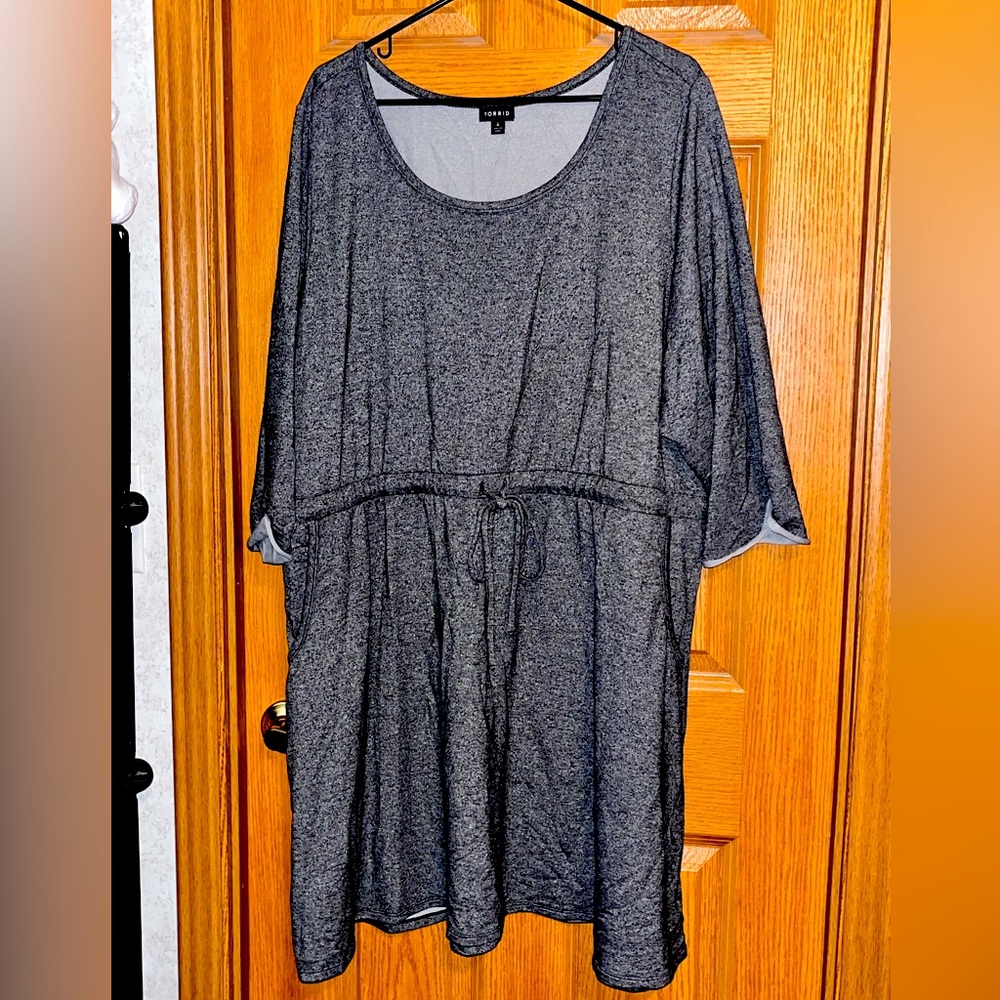 Cool Grey Long Dress